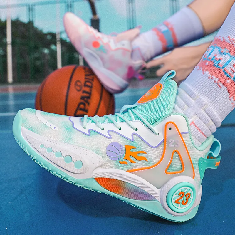 Black tailed Deer Shock Absorbers With Slip Resistant And Abrasion Resistant Properties Mid Top Basketball Shoes Unisex-22