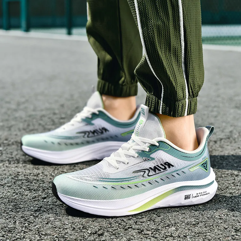 Black tailed Deer Shock Absorbers Slip Resistant Breathable Low Top Casual Running Shoes Unisex-21
