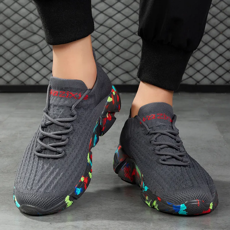 Black tailed Deer Breathable And Lightweight Low Top Casual Running Shoes Unisex-22