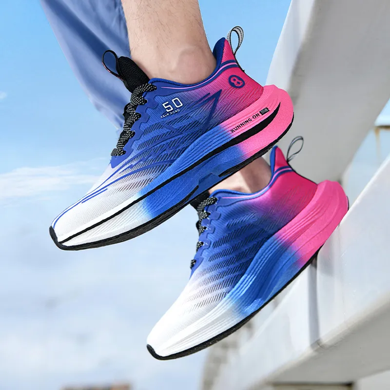Black tailed deer Running Shoes Unisex Low Top Spring Green/Sunrise/Obsidian/Electric Glow/Flint Stones/Nightfall-22