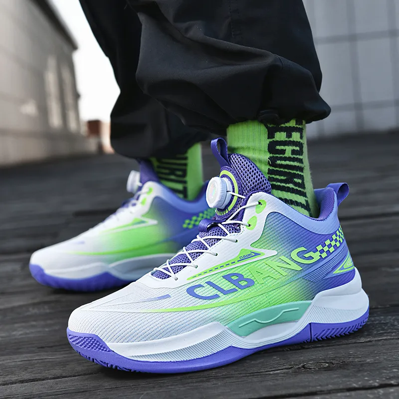 Black tailed Deer Shock Absorbers With Slip Resistant And Abrasion Resistant Properties Mid Top Basketball Shoes Unisex-14