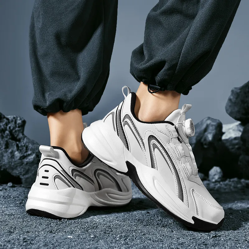 Black tailed Deer Cushioning Slip Resistant Coverage Mid Top Casual Running Shoes Unisex-20