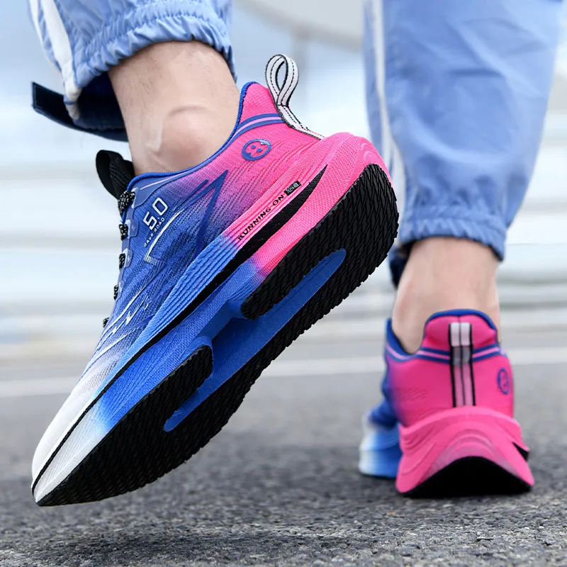 Black tailed deer Running Shoes Unisex Low Top Spring Green/Sunrise/Obsidian/Electric Glow/Flint Stones/Nightfall-21