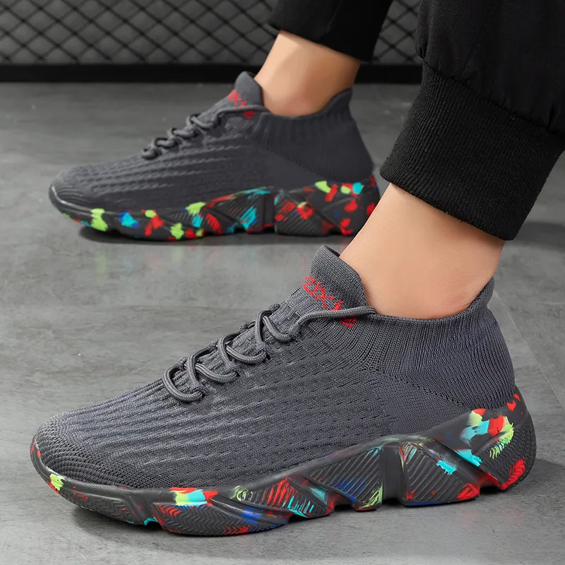 Black tailed Deer Breathable And Lightweight Low Top Casual Running Shoes Unisex-19