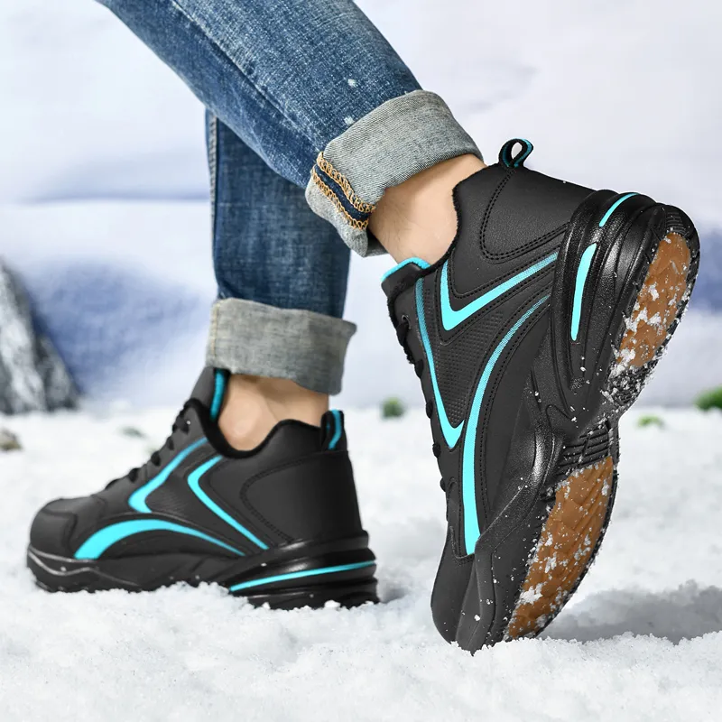 Black tailed Deer Cushioning, Slip Resistant, And Abrasion Resistant Mid Top Casual Running Shoes Men's-39
