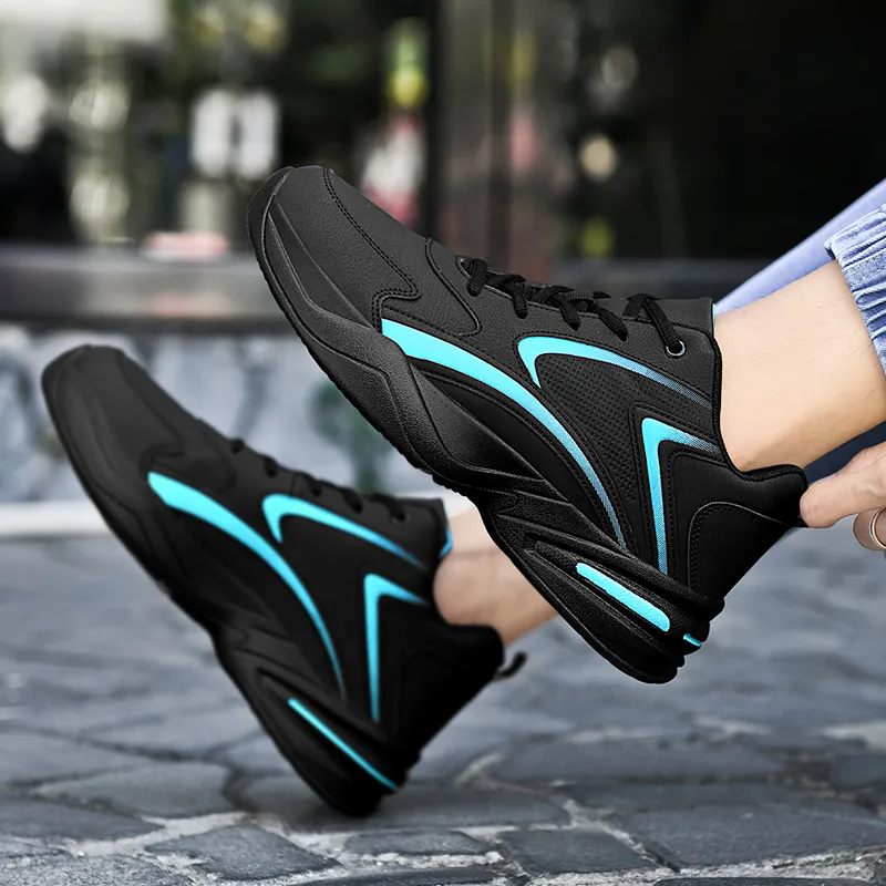 Black tailed Deer Cushioning, Slip Resistant, And Abrasion Resistant Mid Top Casual Running Shoes Men's-20