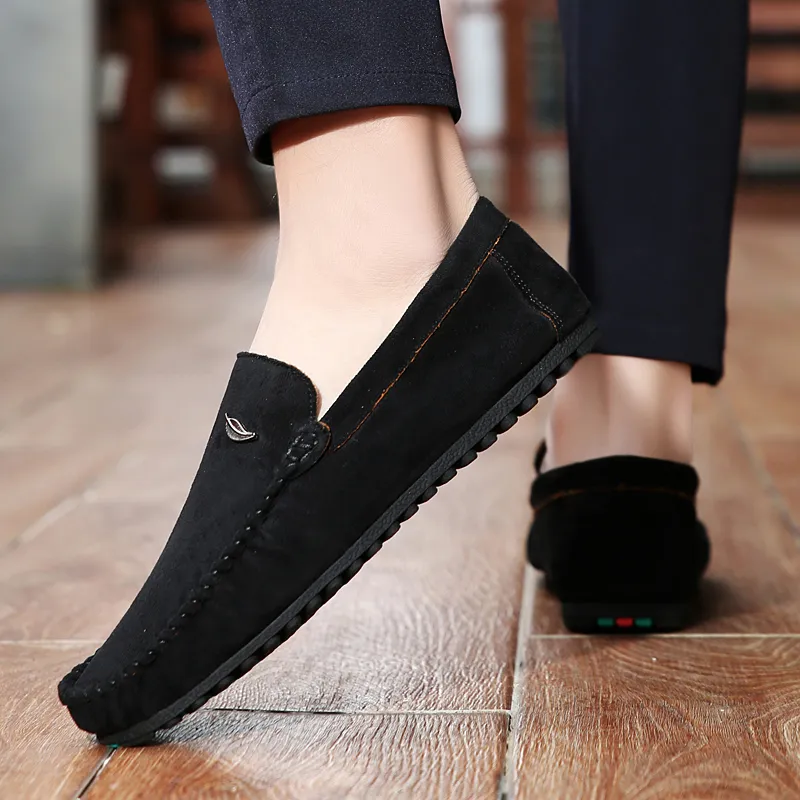 Black tailed Deer Loafers Men's-3