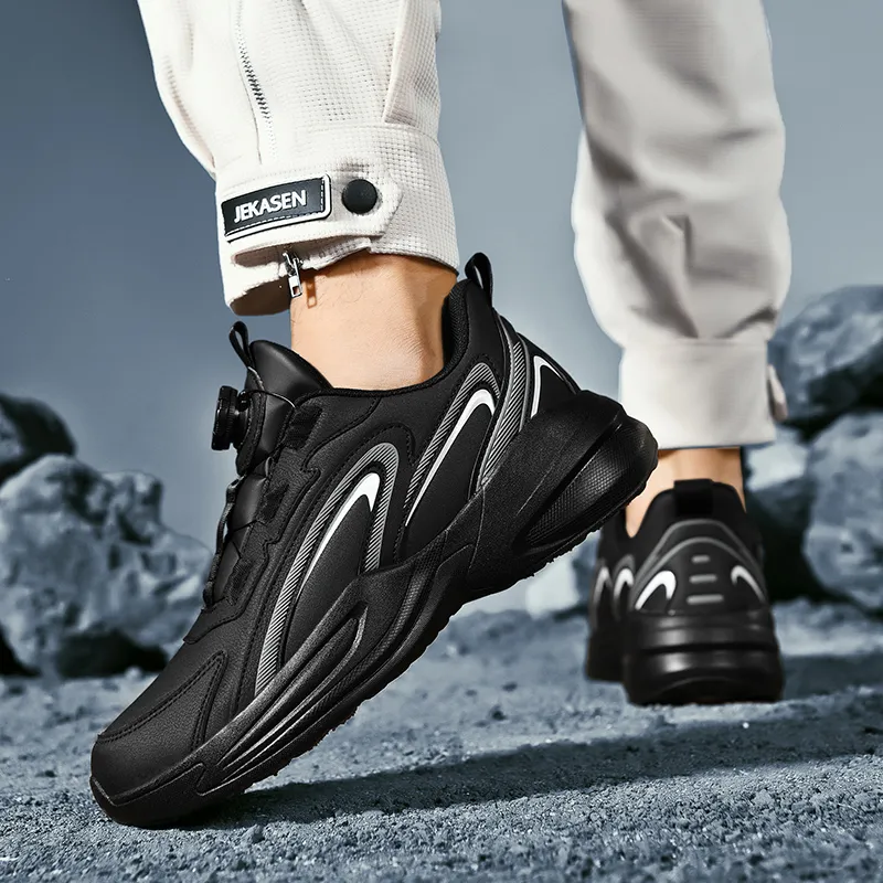Black tailed Deer Cushioning Slip Resistant Coverage Mid Top Casual Running Shoes Unisex-10