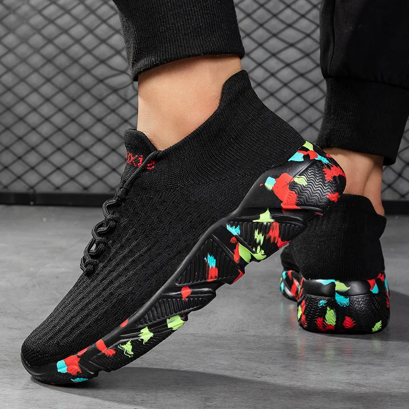 Black tailed Deer Breathable And Lightweight Low Top Casual Running Shoes Unisex-16