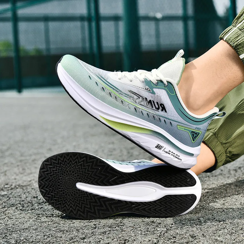 Black tailed Deer Shock Absorbers Slip Resistant Breathable Low Top Casual Running Shoes Unisex-23