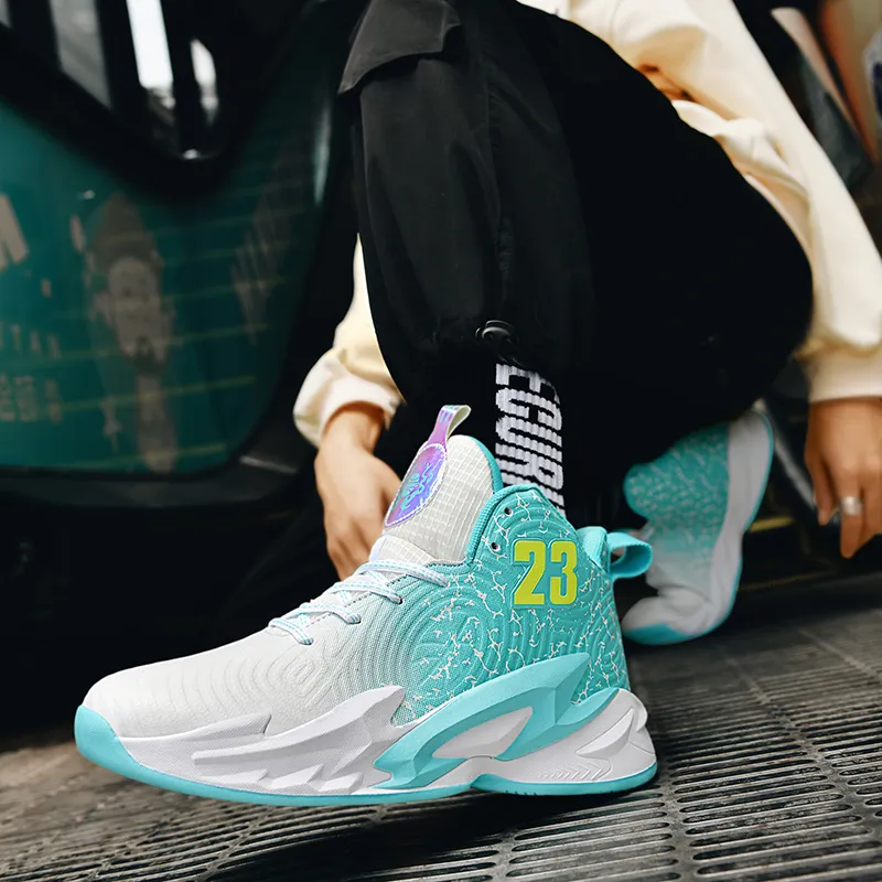Black tailed Deer Shock Absorbers With Slip Resistant And Abrasion Resistant Properties Mid Top Basketball Shoes Unisex-18