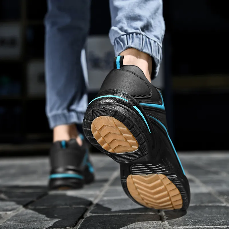 Black tailed Deer Cushioning, Slip Resistant, And Abrasion Resistant Mid Top Casual Running Shoes Men's-18