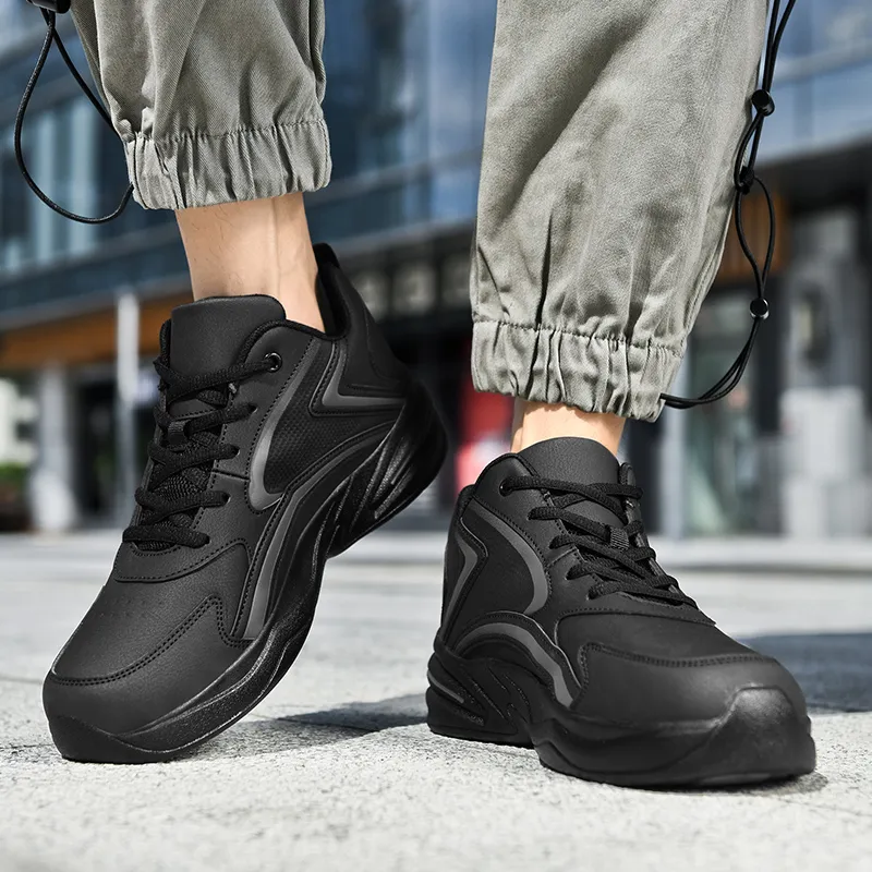 Black tailed Deer Cushioning, Slip Resistant, And Abrasion Resistant Mid Top Casual Running Shoes Men's-12