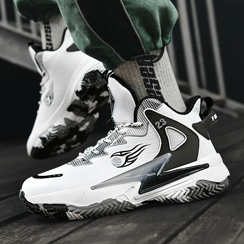 Black tailed Deer Shock Absorbers Slip Resistant, Abrasion Resistant, Breathable Low Top Basketball Shoes Unisex-26