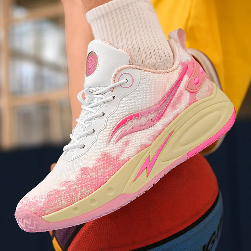 Black tailed Deer Shock Absorbers With Slip Resistant And Abrasion Resistant Properties Low Top Basketball Shoes Unisex-21