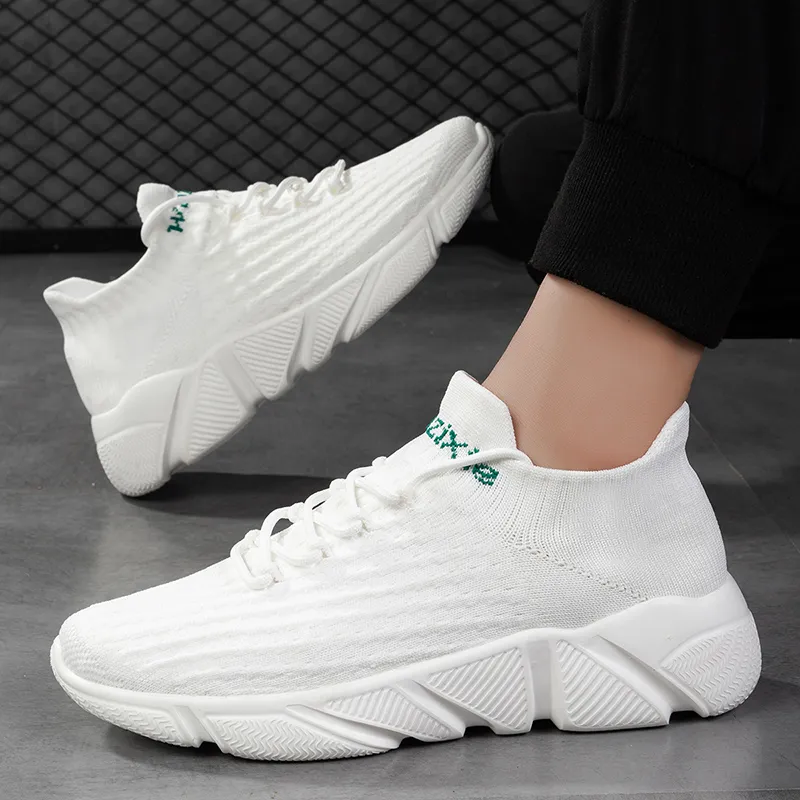 Black tailed Deer Breathable And Lightweight Low Top Casual Running Shoes Unisex-25