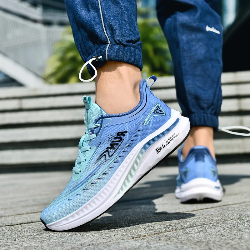 Black tailed Deer Shock Absorbers Slip Resistant Breathable Low Top Casual Running Shoes Unisex-27