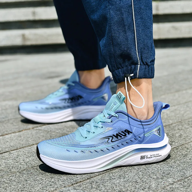 Black tailed Deer Shock Absorbers Slip Resistant Breathable Low Top Casual Running Shoes Unisex-28