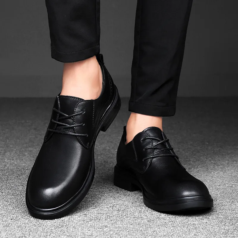 Black tailed Deer Dress Shoes Unisex-5