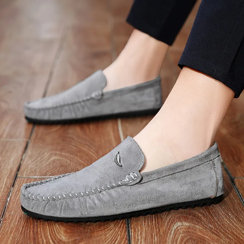 Black tailed Deer Loafers Men's-17