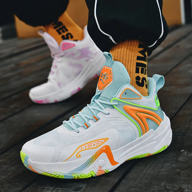 Black tailed Deer Shock Absorbers With Slip Resistant And Abrasion Resistant Properties Low Top Basketball Shoes Unisex-24