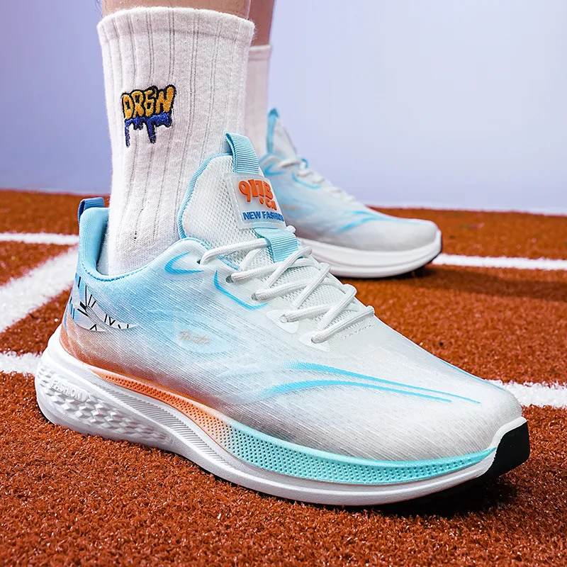 Black tailed Deer Slip Resistant, Breathable, Lightweight Low Top Casual Running Shoes Men's-3