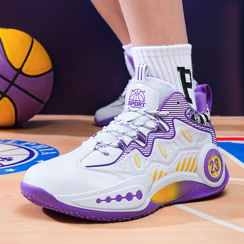 Black tailed Deer Shock Absorbers With Slip Resistant And Abrasion Resistant Properties Low Top Basketball Shoes Unisex-4