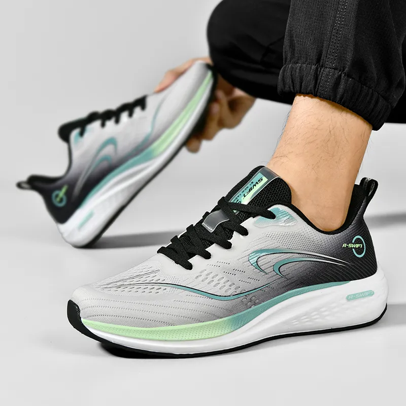 Black tailed deer Running Shoes Men Low Top-6