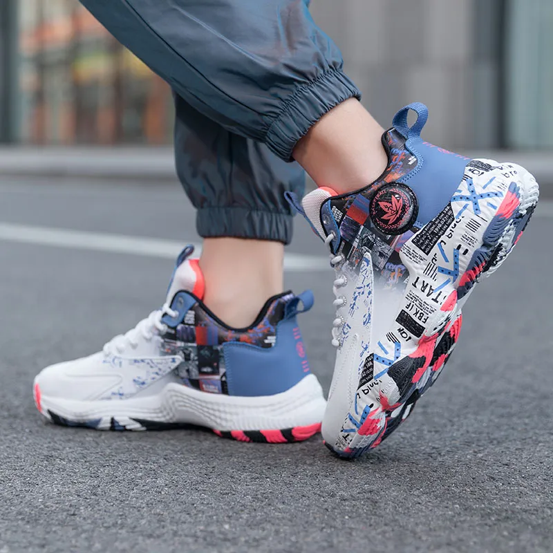 Black tailed Deer Shock Absorbers With Slip Resistant And Abrasion Resistant Properties Mid Top Basketball Shoes Unisex-13
