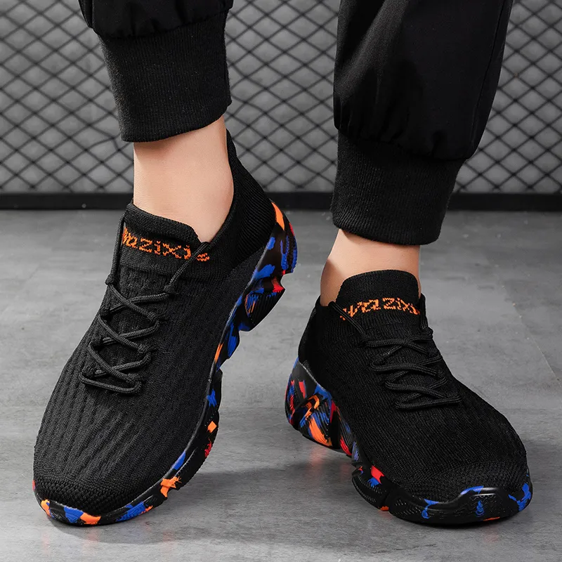 Black tailed Deer Breathable And Lightweight Low Top Casual Running Shoes Unisex-33