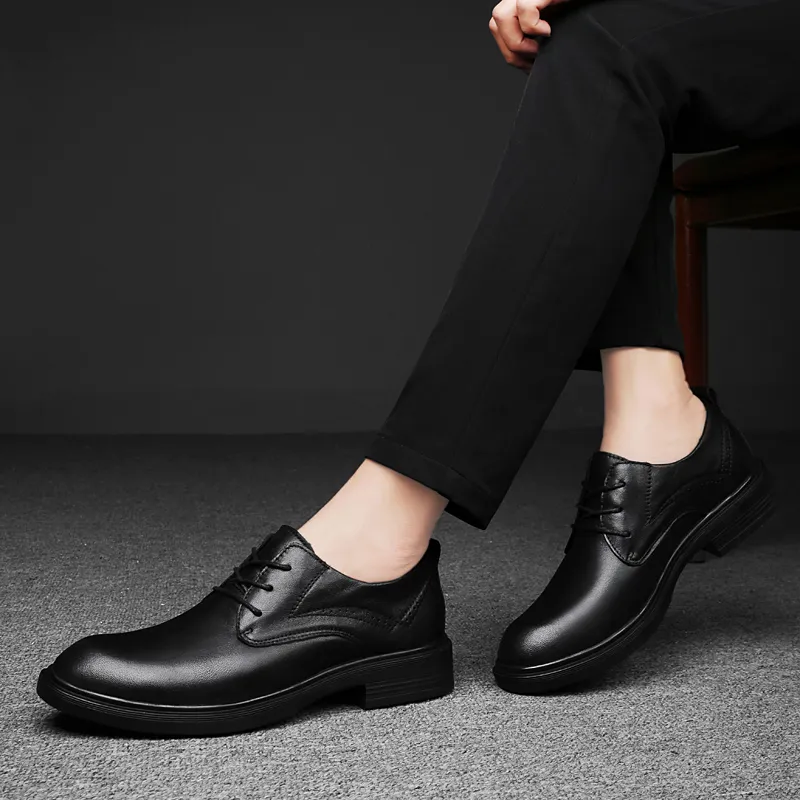 Black tailed Deer Dress Shoes Unisex-2