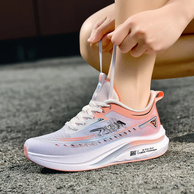Black tailed Deer Shock Absorbers Slip Resistant Breathable Low Top Casual Running Shoes Unisex-15