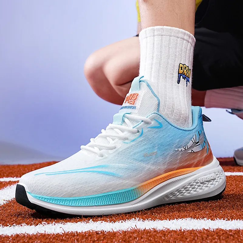 Black tailed Deer Slip Resistant, Breathable, Lightweight Low Top Casual Running Shoes Men's-5