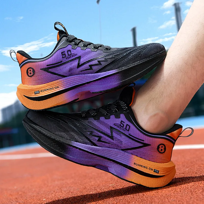 Black tailed deer Running Shoes Unisex Low Top Spring Green/Sunrise/Obsidian/Electric Glow/Flint Stones/Nightfall-32