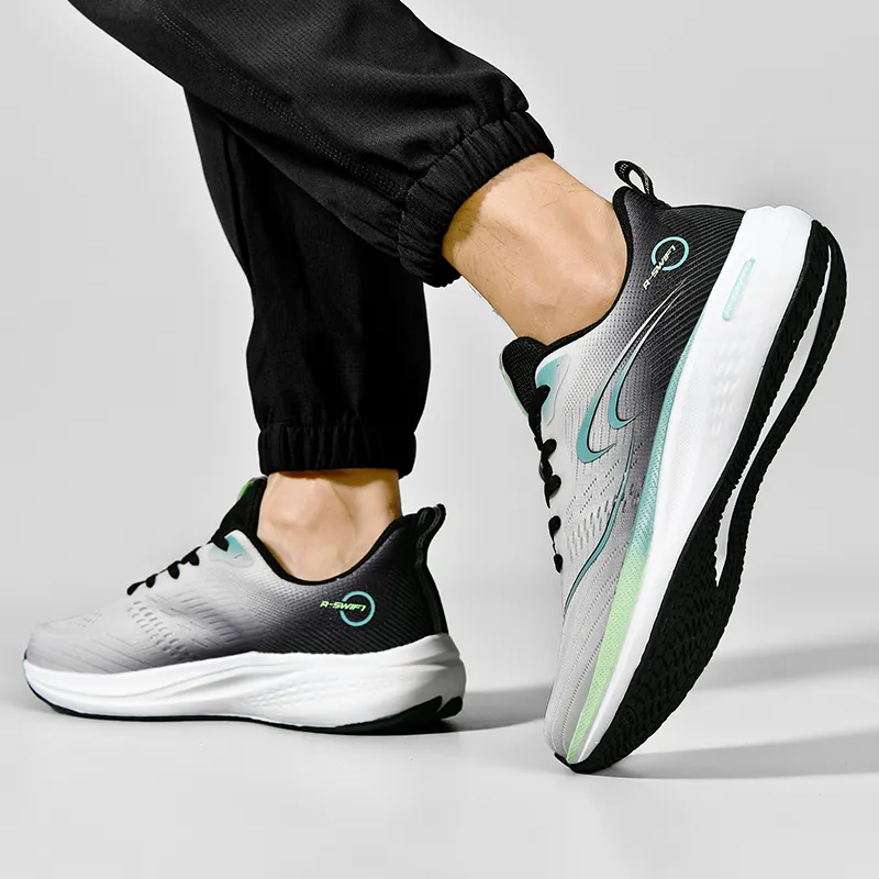 Black tailed deer Running Shoes Men Low Top-7