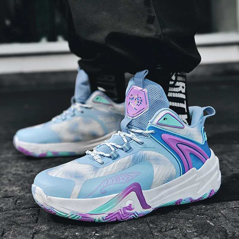 Black tailed Deer Shock Absorbers With Slip Resistant And Abrasion Resistant Properties Low Top Basketball Shoes Unisex-8