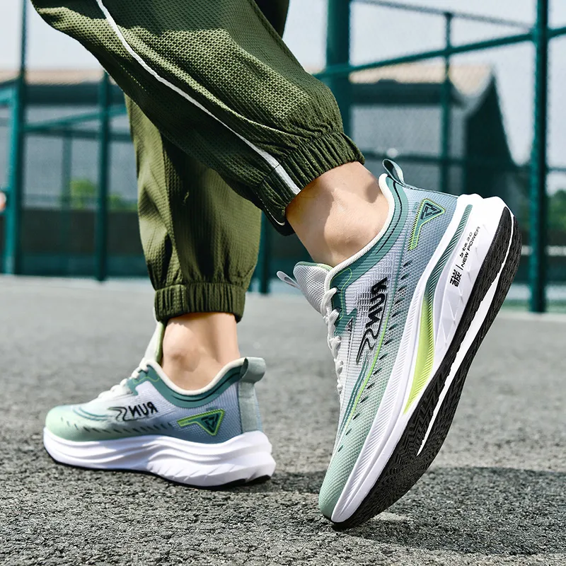 Black tailed Deer Shock Absorbers Slip Resistant Breathable Low Top Casual Running Shoes Unisex-22