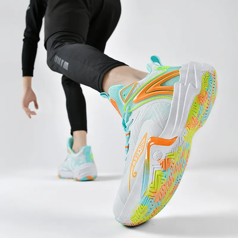 Black tailed Deer Shock Absorbers With Slip Resistant And Abrasion Resistant Properties Low Top Basketball Shoes Unisex-5