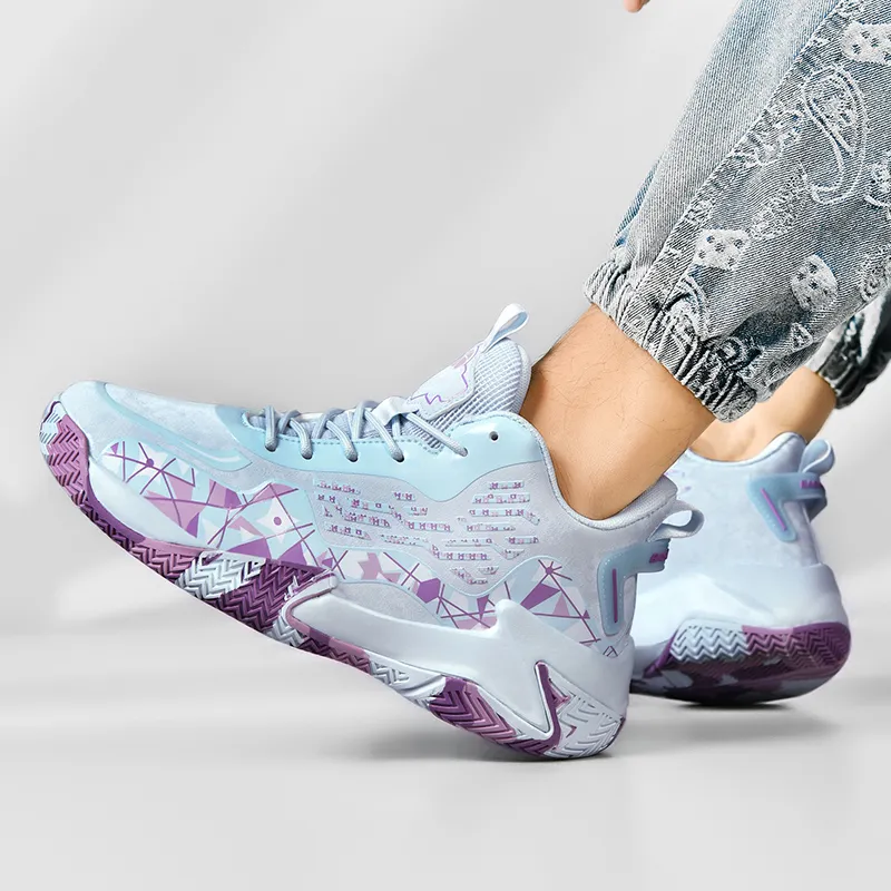 Black tailed Deer Shock Absorbers With Slip Resistant And Abrasion Resistant Properties Mid Top Basketball Shoes Men's-13