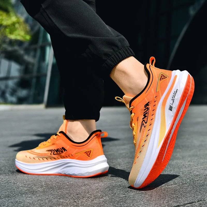 Black tailed Deer Shock Absorbers Slip Resistant Breathable Low Top Casual Running Shoes Unisex-33