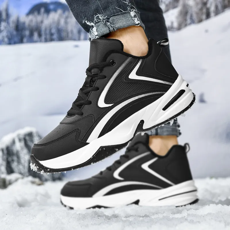 Black tailed Deer Cushioning, Slip Resistant, And Abrasion Resistant Mid Top Casual Running Shoes Men's-26
