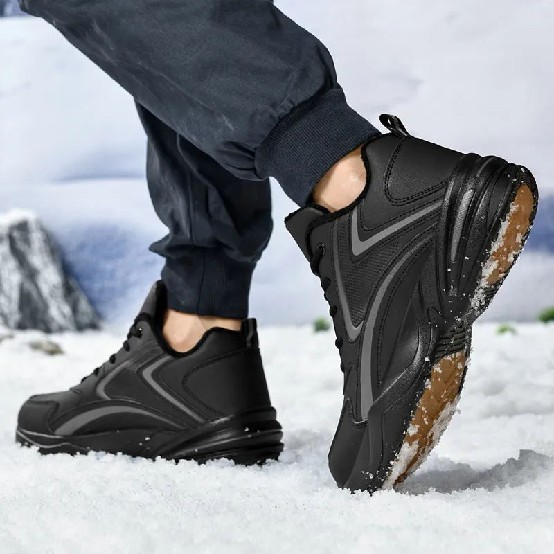 Black tailed Deer Cushioning, Slip Resistant, And Abrasion Resistant Mid Top Casual Running Shoes Men's-32