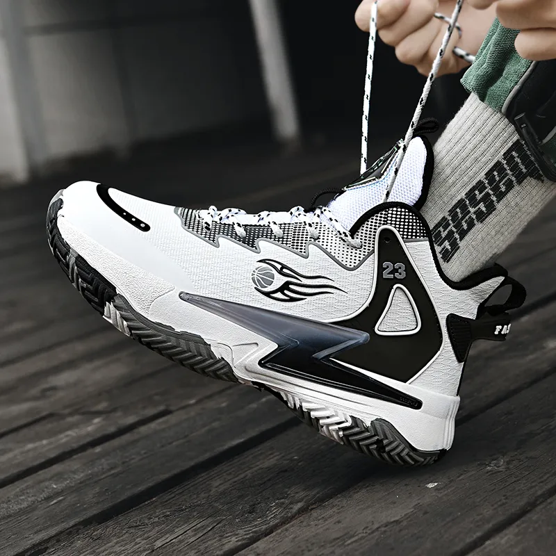 Black tailed Deer Shock Absorbers Slip Resistant, Abrasion Resistant, Breathable Low Top Basketball Shoes Unisex-27