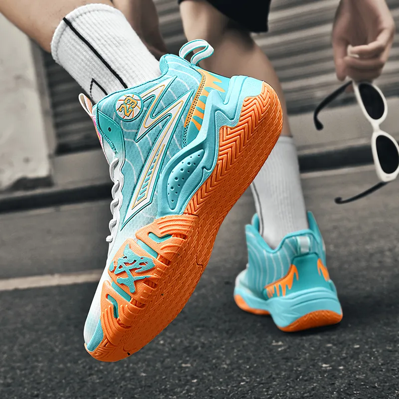 Black tailed Deer Slip Resistant, Abrasion Resistant, Breathable Low Top Basketball Shoes Unisex-18