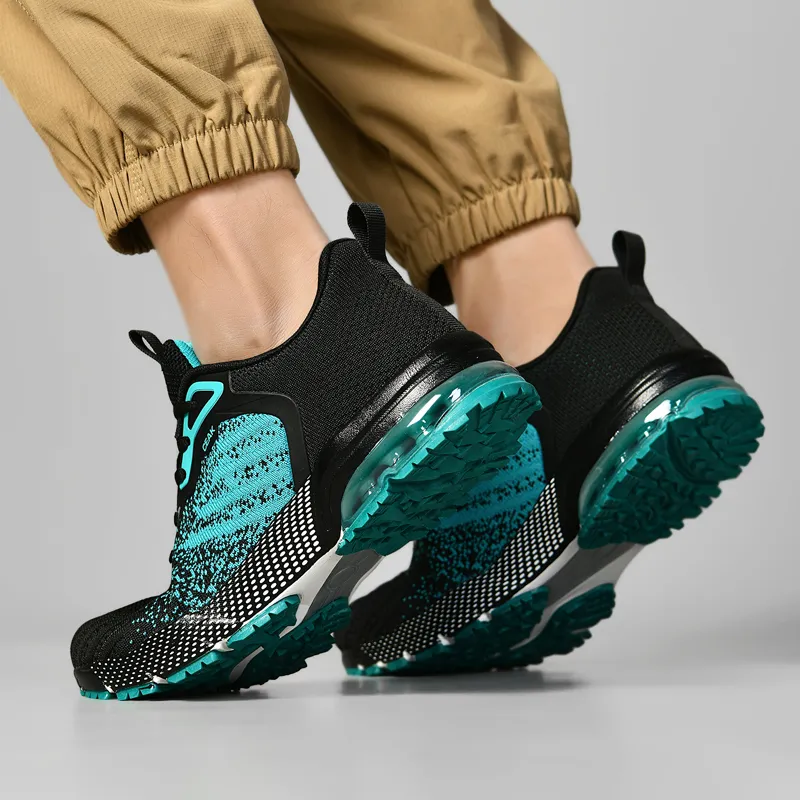 Black tailed Deer Slip Resistant And Breathable Low Top Air Cushion Casual Running Shoes Men's-11