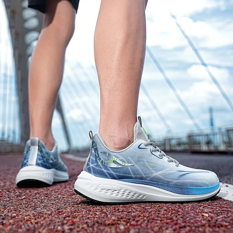 Black tailed Deer Slip Resistant, Breathable, Lightweight Low Top Casual Running Shoes Men's-15