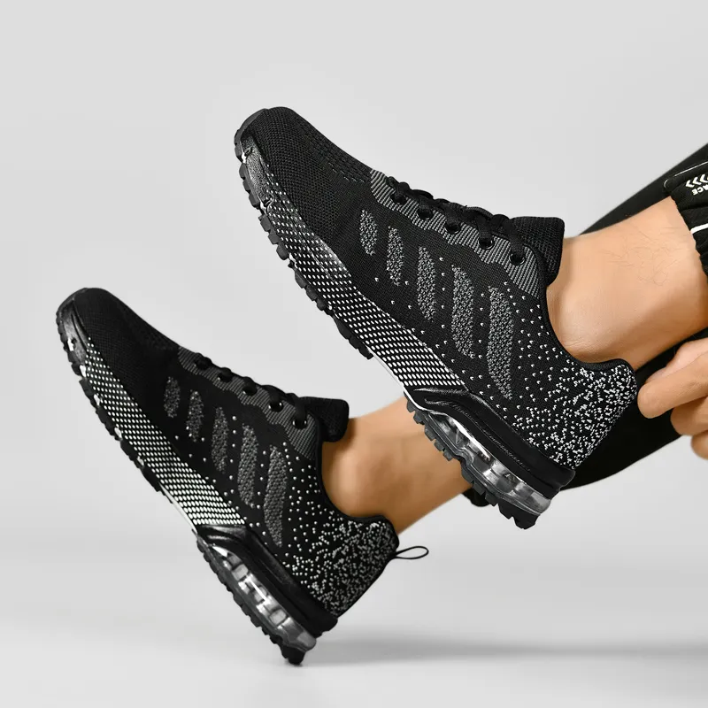 Black tailed Deer Slip Resistant, Abrasion Resistant, Breathable Low Top Casual Running Shoes Men's-9