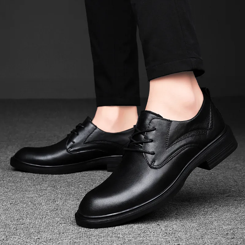 Black tailed Deer Dress Shoes Unisex-3