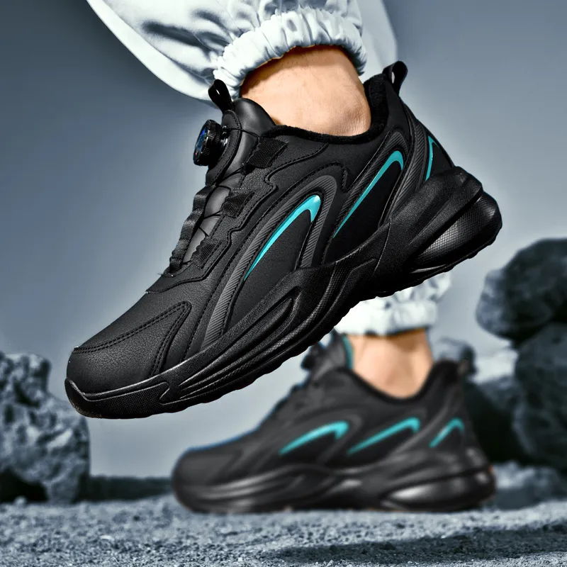 Black tailed Deer Cushioning Slip Resistant Coverage Mid Top Casual Running Shoes Unisex-26