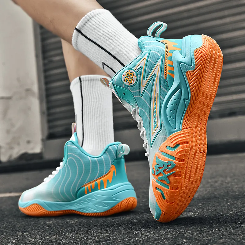 Black tailed Deer Slip Resistant, Abrasion Resistant, Breathable Low Top Basketball Shoes Unisex-16